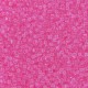 Miyuki rocailles kralen 11/0 - Transparent crystal dyed pink 11-1319 